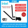 Card WIFI Intel AC 8260 khe PCI tích hợp Bluetooth 4.2 có tản nhiệt