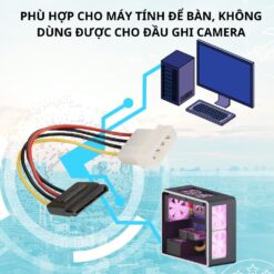 Dây chuyển nguồn 4 pin IDE ra SATA