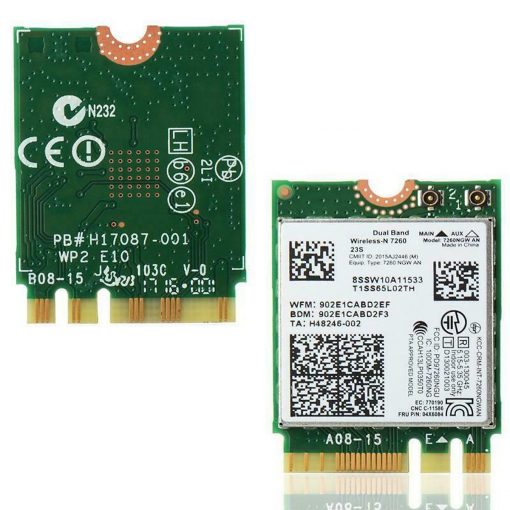 Card WIFI Intel AC 7260 khe M2 NGFF cho laptop