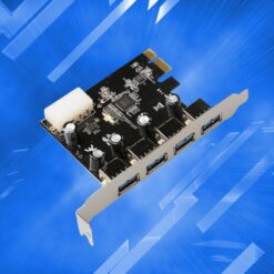 Card Mở Rộng USB 3.0 Từ Khe PCI E – 1 nguồn Phụ