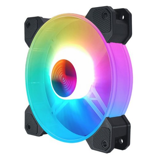 Bộ 3 quạt tản nhiệt cho máy tính Coolmoon Y1 led RGB