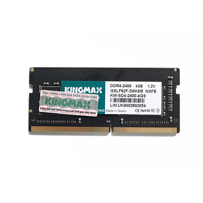 RAM Laptop DDR4 4GB 2400 Kingmax chính hãng