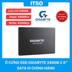 Ổ cứng SSD Gigabyte 240GB SATA 3 chính hãng