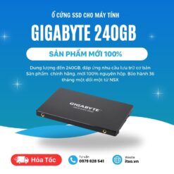 Ổ cứng SSD Gigabyte 240GB SATA 3 chính hãng