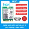 Card WIFI Intel WIFI-6E AX210 (AX210NGW) khe M2 NGFF cho laptop