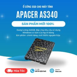 Ổ cứng SSD Apacer Panther AS340 240GB SATA 3 chính hãng