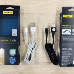 Cáp PISEN Lightning 2.4A braided 1200mm - FAST