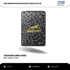 Ổ cứng SSD Apacer Panther AS340 240GB SATA 3 chính hãng