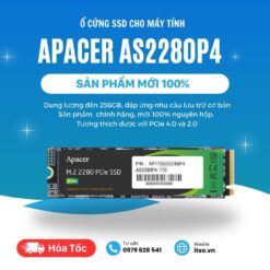 Ổ cứng SSD Apacer 256GB AS2280P4 M.2 PCIe 3.0 chính hãng 1 Ổ cứng SSD Apacer 256GB AS2280P4 M.2 PCIe 3.0 chính hãng