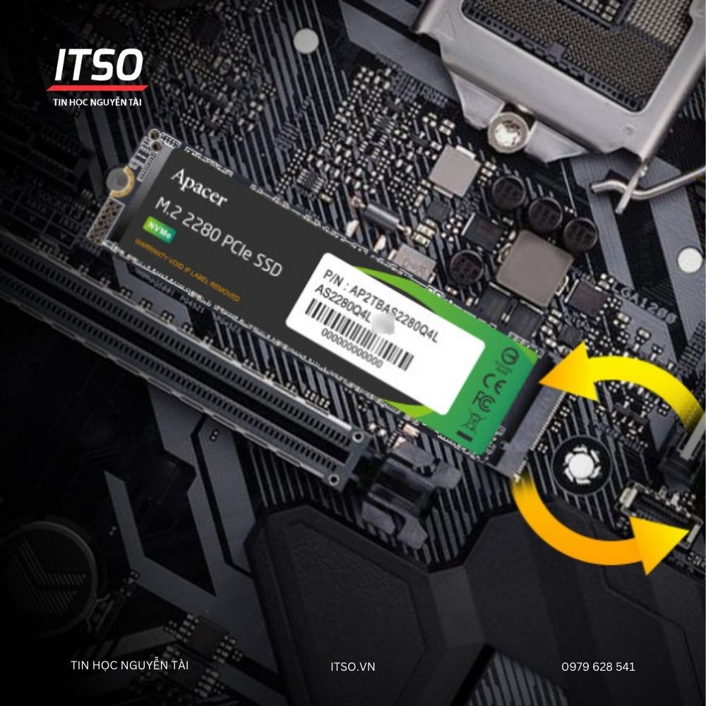Ổ cứng SSD Apacer 256GB AS2280P4 M.2 PCIe 3.0 chính hãng Ổ cứng SSD Apacer 256GB AS2280P4 M.2 PCIe 3.0 chính hãng