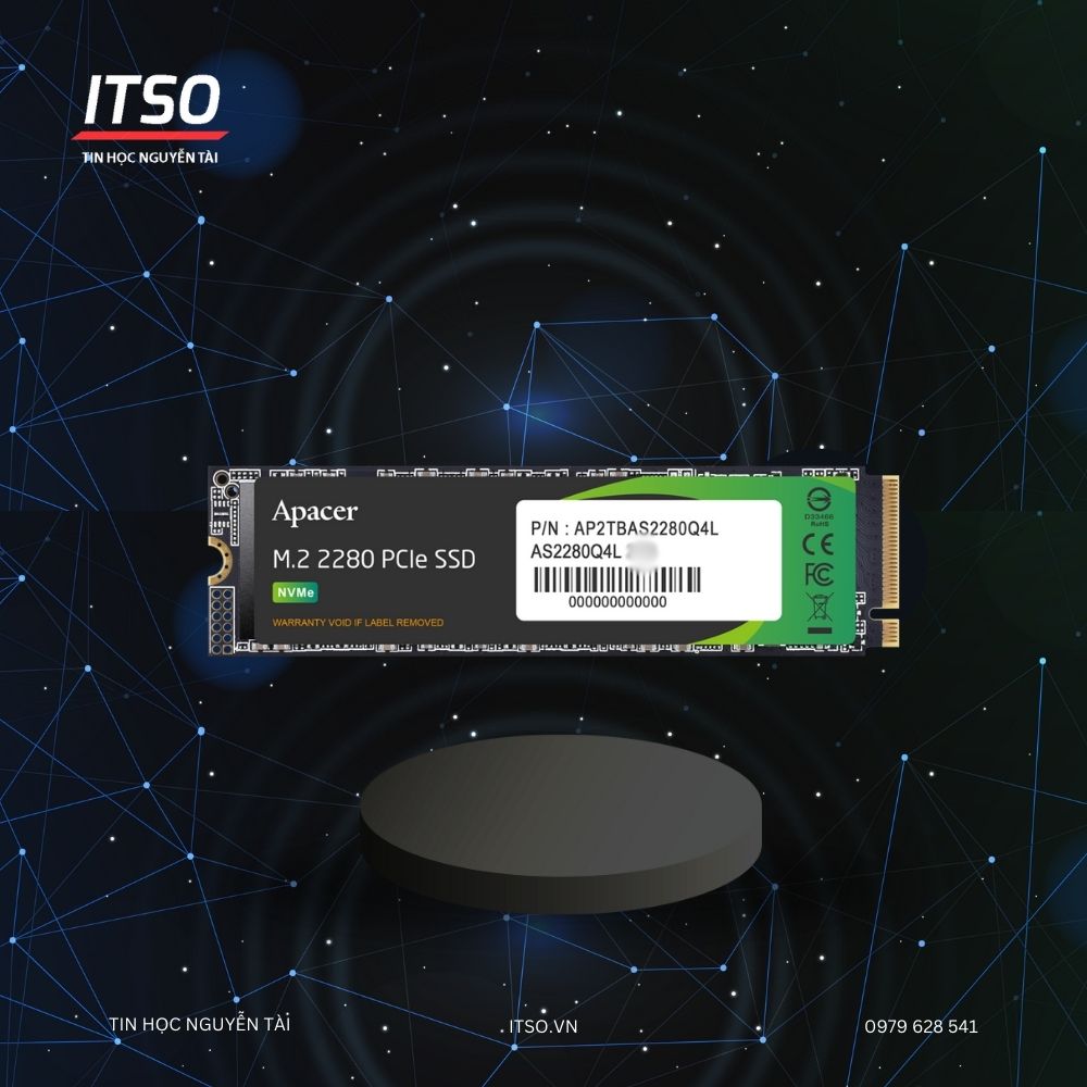Ổ cứng SSD Apacer 256GB AS2280P4 M.2 PCIe 3.0 chính hãng Ổ cứng SSD Apacer 256GB AS2280P4 M.2 PCIe 3.0 chính hãng