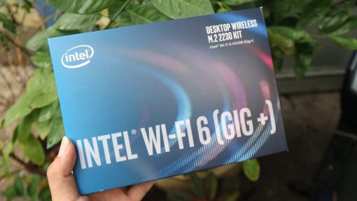Bộ card WIFI Intel AX200 GIG+ Desktop Kit M.2 NGFF chính hãng