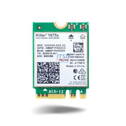 Card WIFI 6E Killer AX1675 khe M2 NGFF cho laptop