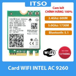 Card WIFI Intel AC 9260 khe M2 NGFF cho laptop