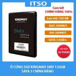 Ổ cứng SSD Kingmax SMV32 120GB 2.5″ 7mm SATA 3 chính hãng