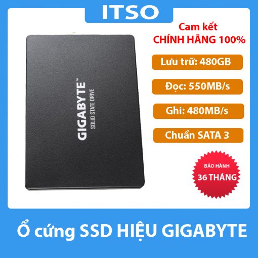 Ổ cứng SSD Gigabyte 480GB 2.5" 7mm SATA 3