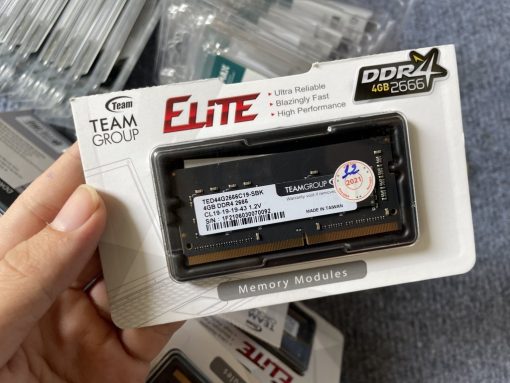 RAM Laptop Team Group Elite 4GB DDR4-2666 (TED44G2666C19-S01) chính hãng