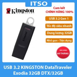 USB Kingston 32GB DataTraveler Exodia(DTX/32GB) chính hãng