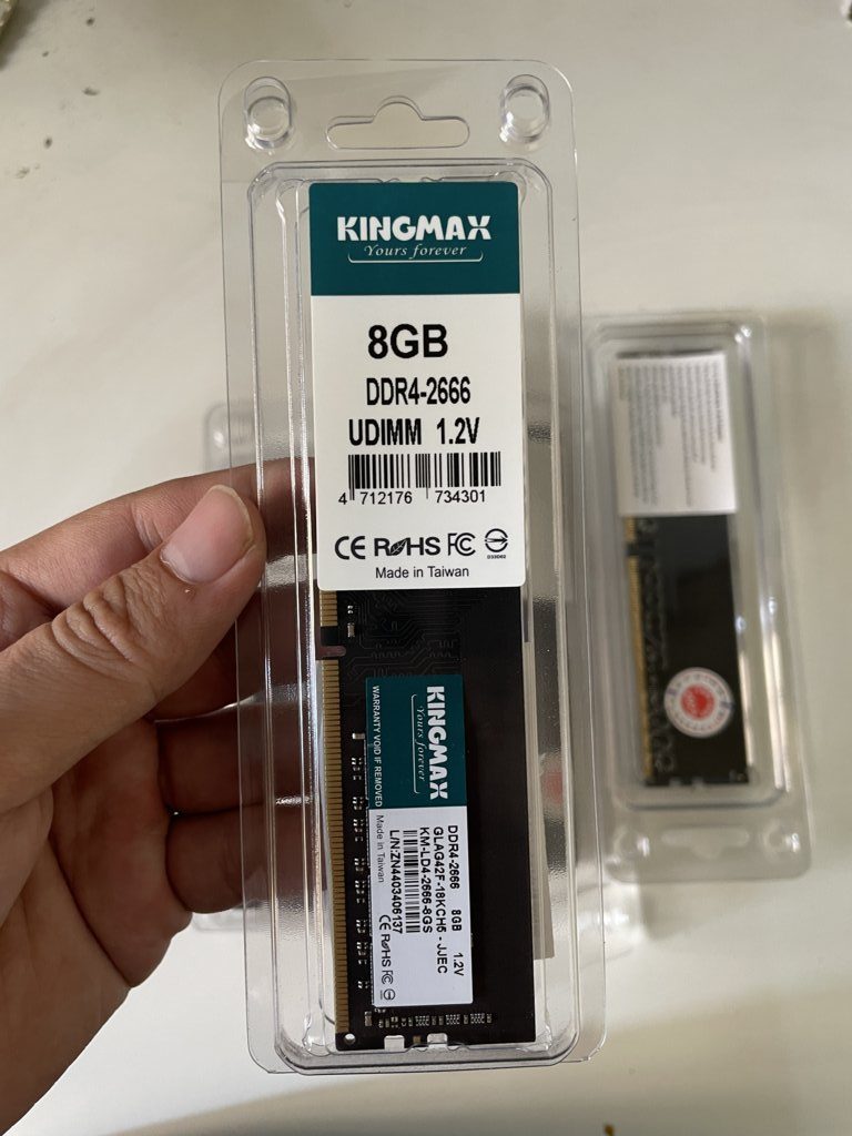 Ram máy tính Kingmax DDR4 8GB 2400 chính hãng Ram máy tính Kingmax DDR4 8GB 2400 chính hãng