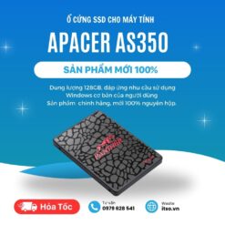 Ổ cứng SSD Apacer Panther AS350 128GB SATA 3 chính hãng