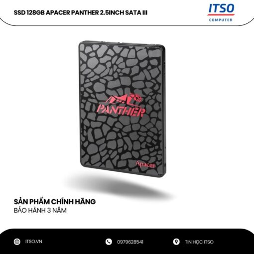 Ổ cứng SSD Apacer Panther AS350 128GB SATA 3 chính hãng