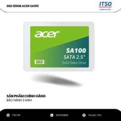 Ổ cứng SSD Acer SA100 120GB SATA 3 chính hãng