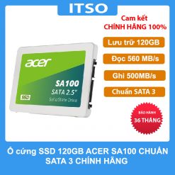 Ổ cứng SSD Acer SA100 120GB SATA 3