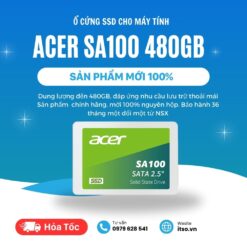 Ổ cứng SSD Acer SA100 480GB SATA 3 chính hãng