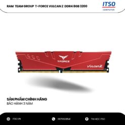 Ram 8GB TeamGroup T-Force Vulcan Z Gaming DDR4 3200Mhz