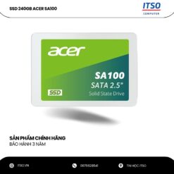 Ổ cứng SSD Acer SA100 240GB SATA 3 chính hãng
