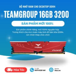 Ram máy tính TeamGroup T-Force Vulcan Z Gaming DDR4 16GB 3200Mhz
