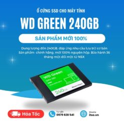 Ổ cứng SSD WD Green 240GB SATA 3 chính hãng
