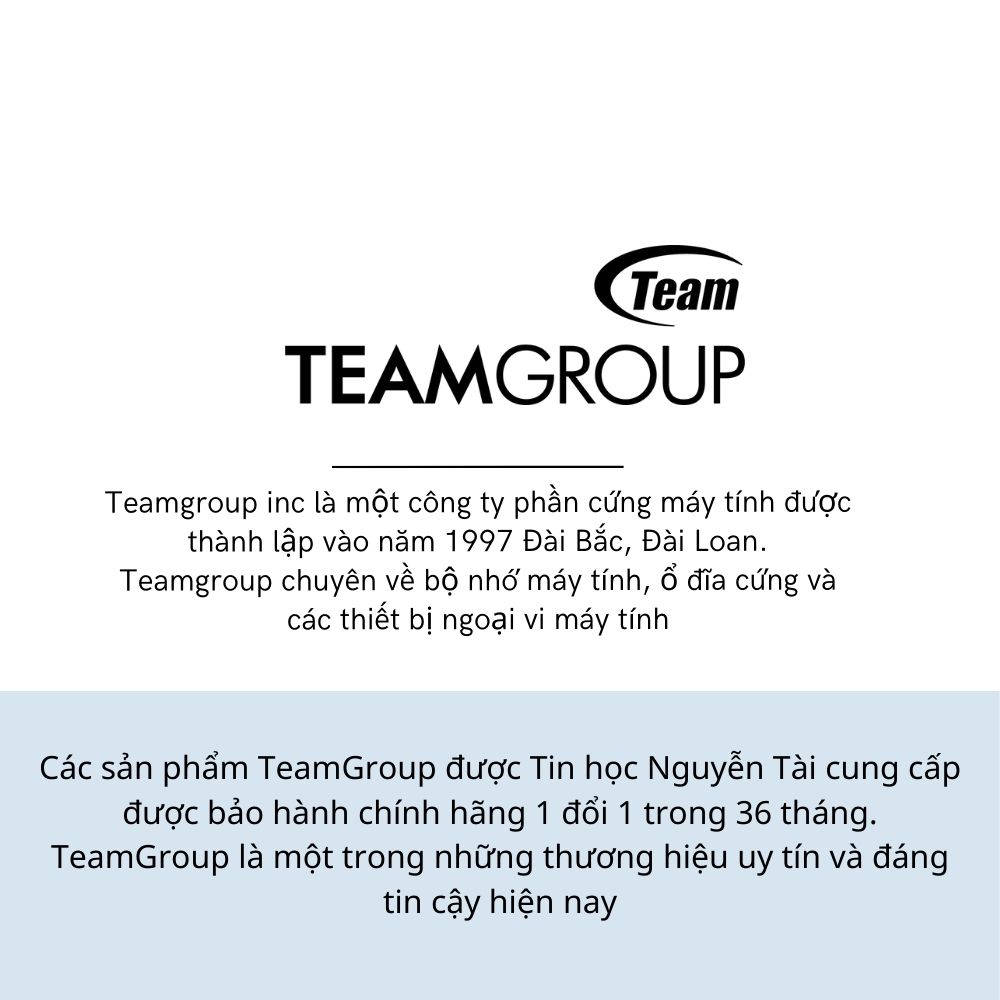Ram máy tính TeamGroup T-Force Vulcan Z Gaming DDR4 16GB 3200Mhz