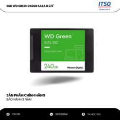 Ổ cứng SSD WD Green 240GB SATA 3 chính hãng