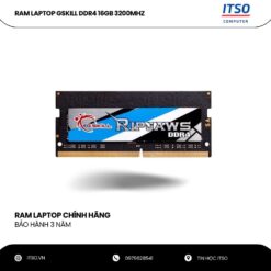 Ram laptop 16GB G.Skill Ripjaws DDR4 3200 chính hãng