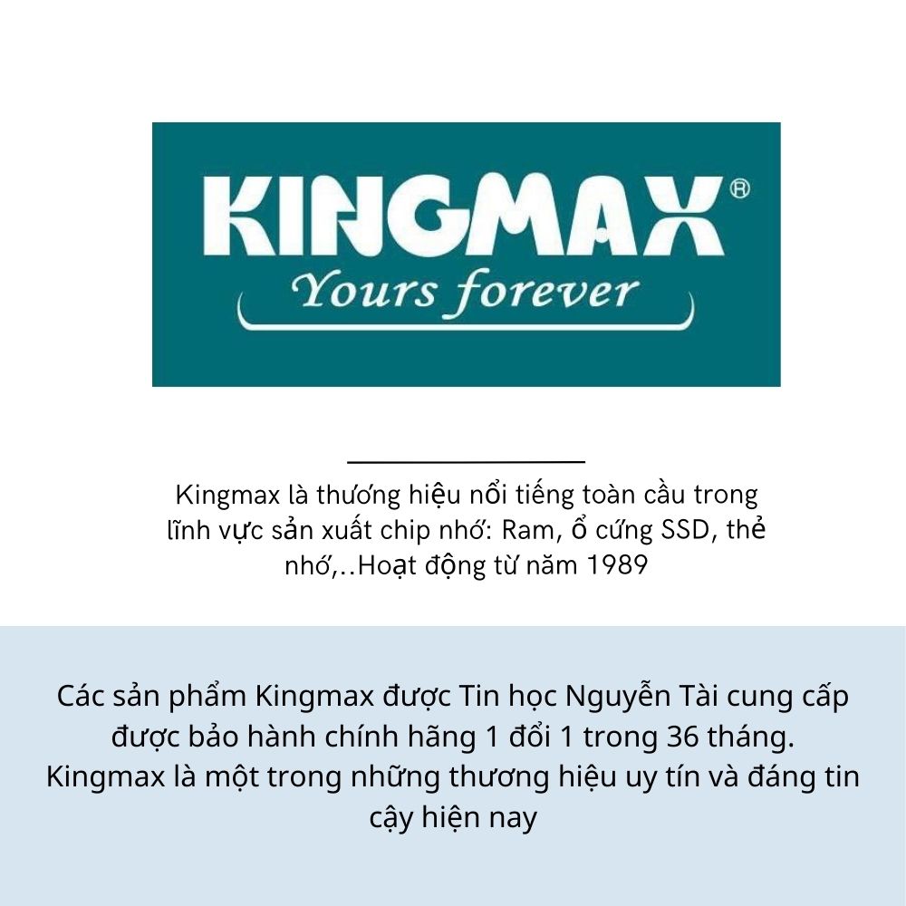 Ram 8GB Kingmax DDR4 3200Mhz chính hãng 8 Ram 8GB Kingmax DDR4 3200Mhz chính hãng