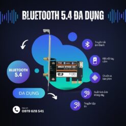 Card WIFI 7 Intel BE200 sử dụng khe cắm PCIe