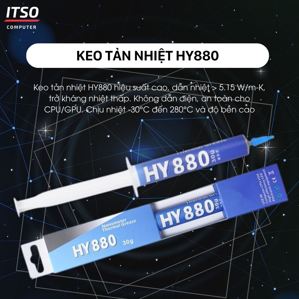 Keo tản nhiệt HY880 tuýp lớn 30 gam