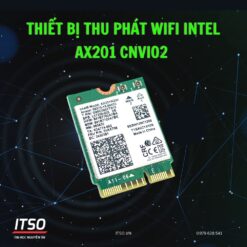 Card WIFI Intel WIFI-6 AX201 (AX201NGW) CNVIo2 khe M2 NGFF cho laptop