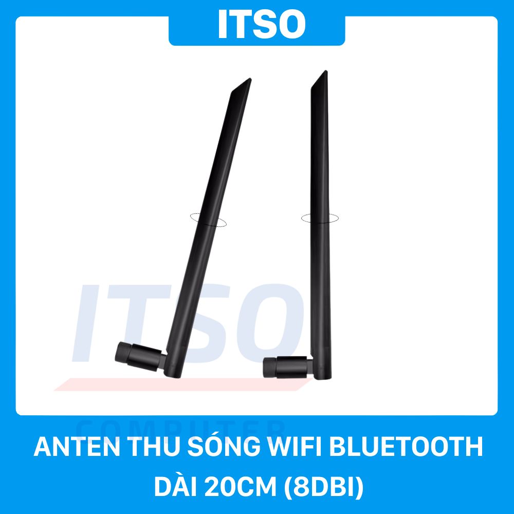 Anten thu sóng WIFI Bluetooth 8dBi (Lỗ bên trong)