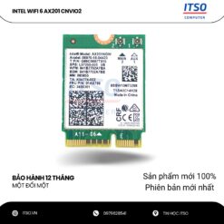 Bộ card WIFI 6 Intel AX201 dành cho ASRock DeskMini B760