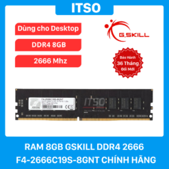 Ram 8GB GSkill DDR4 2666 chính hãng (2666C19S-8GNT)
