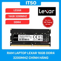 Ram laptop 16GB Lexar DDR4 3200Mhz chính hãng (LD4AS016G-B3200GSST)