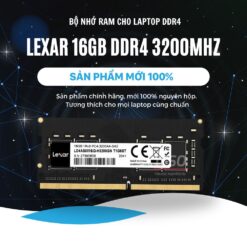 Ram laptop 16GB Lexar DDR4 3200Mhz chính hãng (LD4AS016G-B3200GSST)