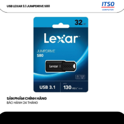 USB 32GB Lexar 3.1 JumpDrive S80 chính hãng