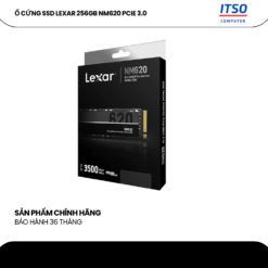 Ổ cứng SSD Lexar 256GB NM620 M2 PCIe 3.0 chính hãng