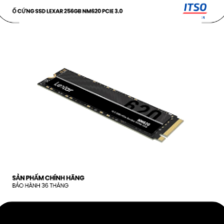 Ổ cứng SSD Lexar 256GB NM620 M2 PCIe 3.0 chính hãng