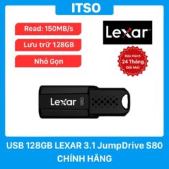 USB 128GB Lexar 3.1 JumpDrive S80 chính hãng