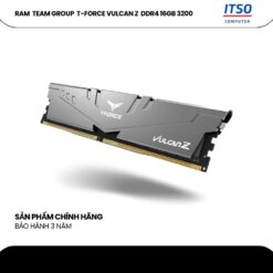 Ram máy tính Team Group T-Force Vulcan Z Gaming DDR4 16GB 3200Mhz (Xám)
