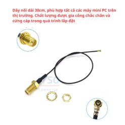 Bộ Card Wifi 6E Intel AX210 Dành Cho Mini PC